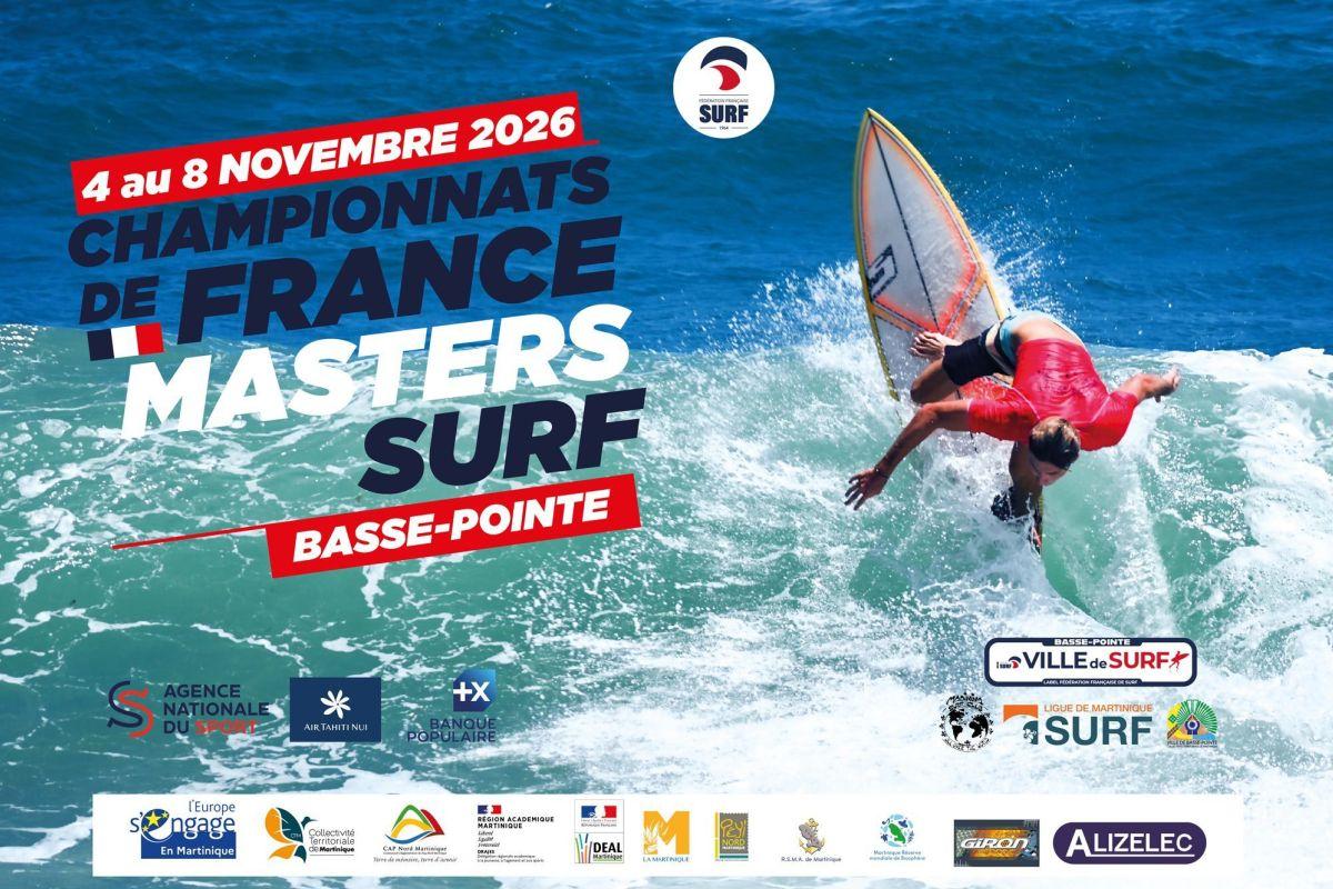 Championnats de France de surf masters 2026
