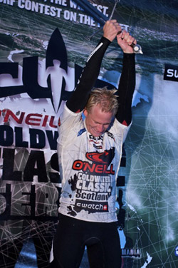 Adam Melling remporte le O'Neill CWC Ecosse, Joan Duru 3ème