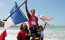 Antoine Delpero est champion du monde de SUP !