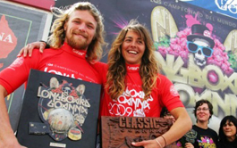 Ben Skinner et Candice O'Donnell au top du longboard européen