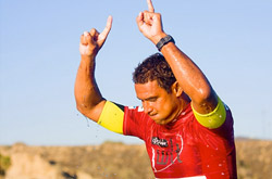 Bonga Perkins sacré champion du monde de longboard, Antoine Delpero 2ème !