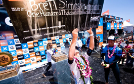 Coup double pour Brett Simpson à  Huntington