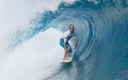 Billabong Pro Tahiti 2011 : CJ Hobgood sur un petit nuage !