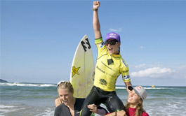 Courtney Conlogue s'impose à  Dee Why !