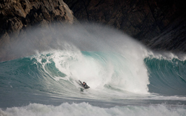 Florian, Gaëtan et Nicolas scorent les premières vagues galiciennes