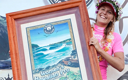 Stephanie Gilmore intouchable à  Haleiwa