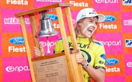 Stephanie Gilmore, reine mondiale du surf féminin