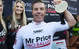 Glenn Hall remporte le Mr Price Pro Ballito 2012