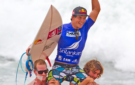 Julian Wilson remporte le SriLanKan Airlines Pro à  Arugam Bay