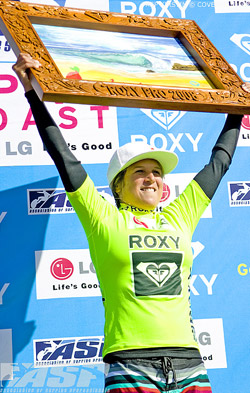 Sofia Mulanovich est la nouvelle reine du Roxy Pro Gold Coast