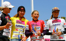 Sally Fitzgibbons au top, Lee-Ann Curren championne d'Europe de surf 2009 !