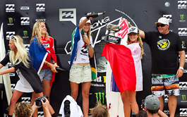 Alizée Arnaud championne du monde junior de surf !