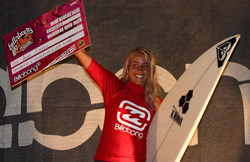 Lee-Ann Curren couronnée championne d'Europe de Surf ASP 2007