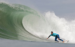 Contre Fanning, c'est la plus belle série que j'ai jamais surfée