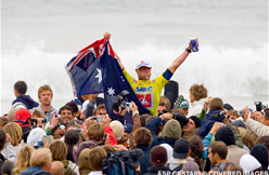 Mick Fanning sacré champion du Quiksilver Pro France 2007