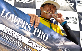 Miguel Pupo remporte le Nike 6.0 Lowers Pro