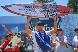 Nicola Atherton : nouvelle championne du monde junior ASP
