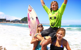Pauline Ado et Medi Veminardi remportent l'Oakley Pro Junior de San Sébastian !