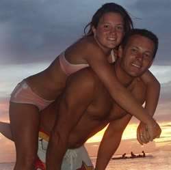 Rico Leroy et Sarah Burel : la passion du surf tandem