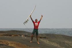 Michel Bourez 3ème du Rio Surf Pro International !