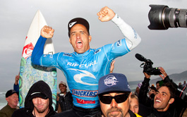 Kelly Slater sonne une nouvelle fois la cloche à  Bells Beach !