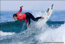 Retour au top de Sofia Mulanovich au Rip Curl Girls festival !