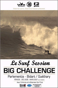 Manu Portet, vainqueur du Surf Session Big Challenge
