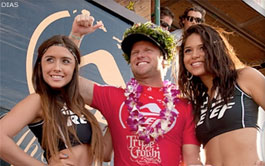 Taj Burrow remporte la première étape de la Triple Crown 2011