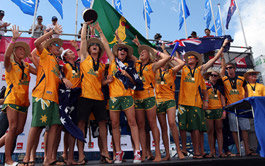 Une nouvelle médaille d'or pour l'Australie