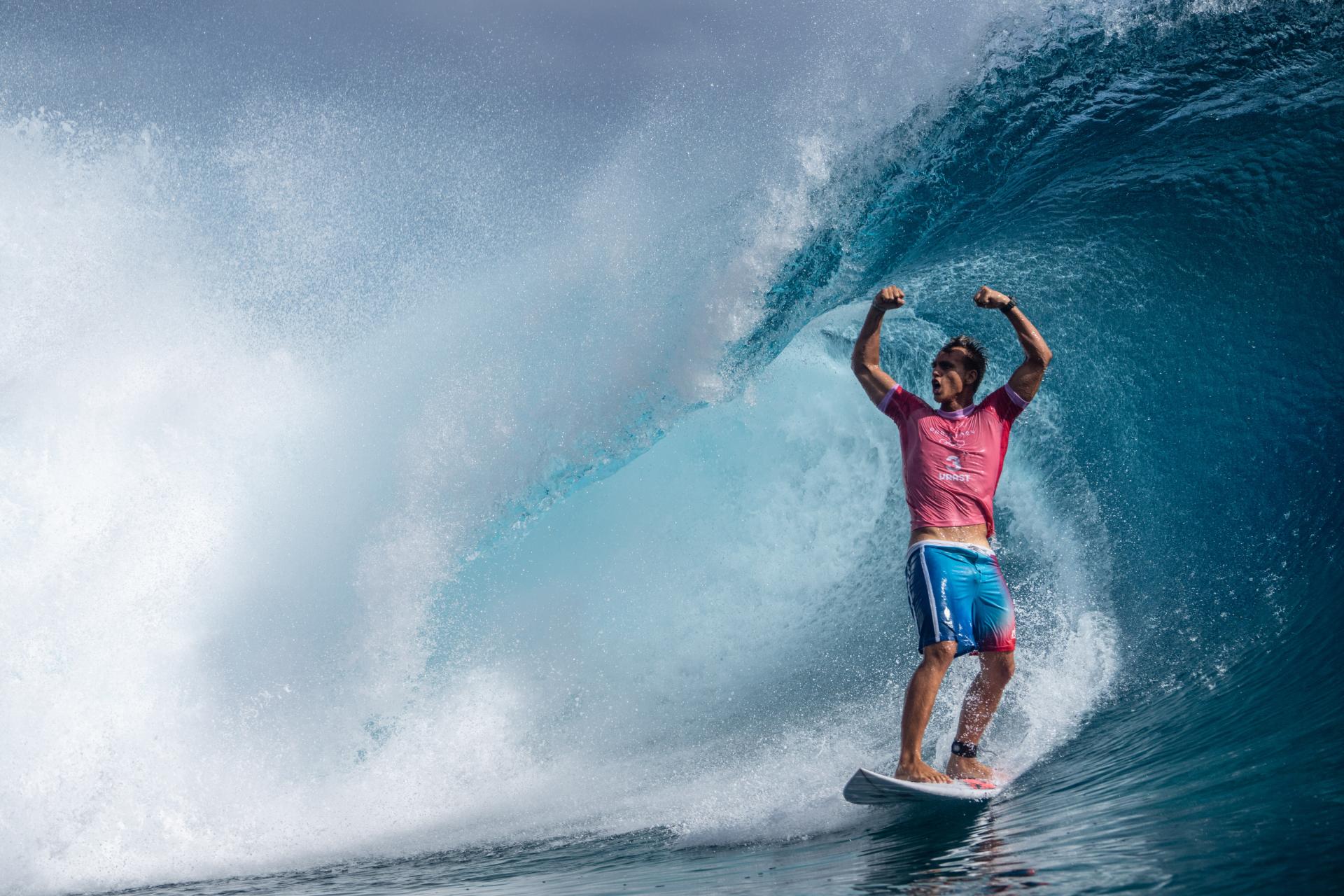 Kauli Vaast, champion olympique à Teahupo'o !