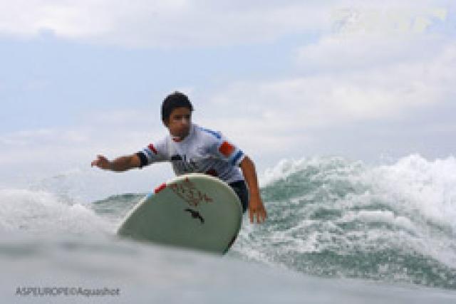 Antoine Delpero, n°2 du longboard mondial à  Anglet !