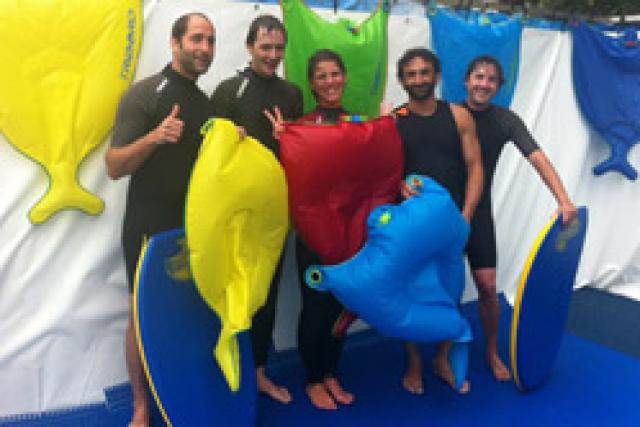 Ca glisse à  Paris Plages !
