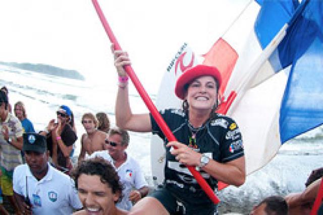 Cannelle Bulard championne du monde ISA au Panama !