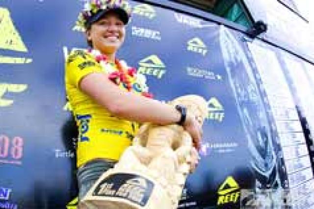 Carissa Moore confirme au Reef Hawaiian Pro Haleiwa
