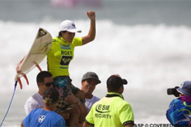 Chelsea Hedges sacrée reine du Roxy Pro Gold Coast