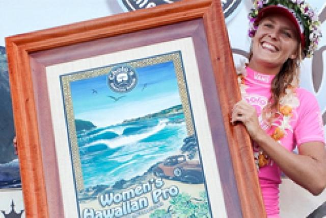 Stephanie Gilmore intouchable à  Haleiwa