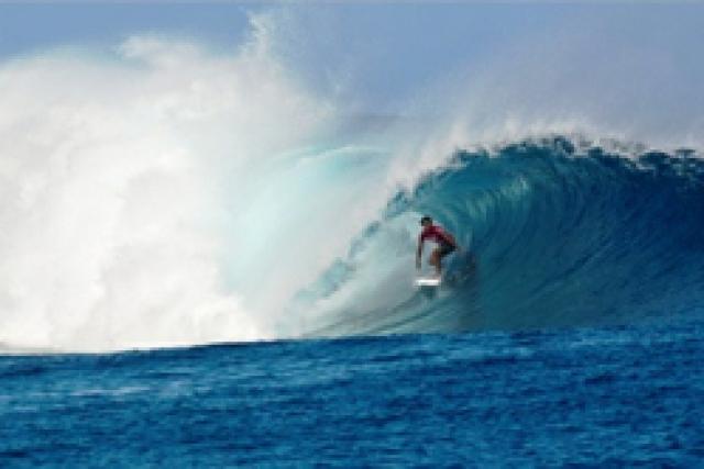 Volcom Pro Fidji 2012 - Kelly Slater et Taj Burrow se rassurent