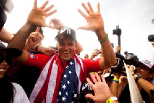 Kelly Slater puissance 10 !