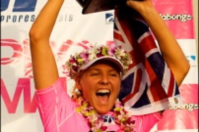 Stéphanie Gilmore couronnée championne du monde ASP 2007 !