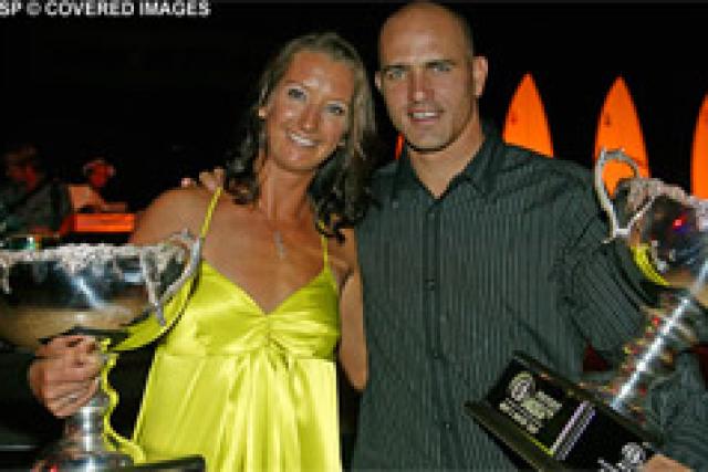 Kelly Slater et Layne Beachley couronnés lors du 25ème banquet de l'ASP