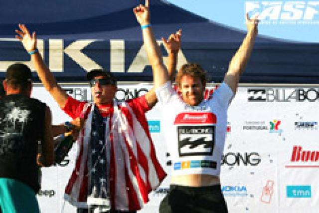 Phil MacDonald fait son best of au Buondi Billabong Pro Ericeira