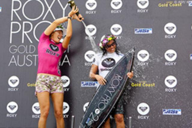 Stephanie Gilmore impériale au Roxy Pro Gold Coast