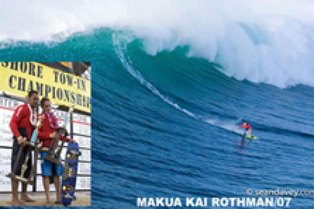 Makua Rothman et Ikaika Kalama sacrés champions du monde de tow-in !