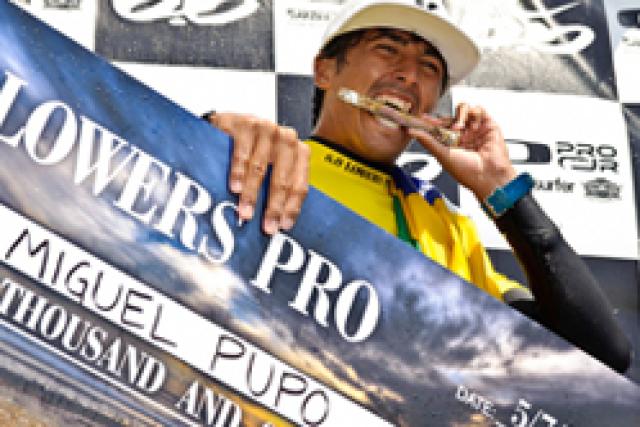 Miguel Pupo remporte le Nike 6.0 Lowers Pro