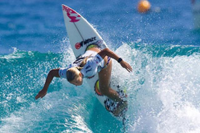 TSB Bank Women's Surfing Festival 2010 : Sally Fitzgibbons en top forme
