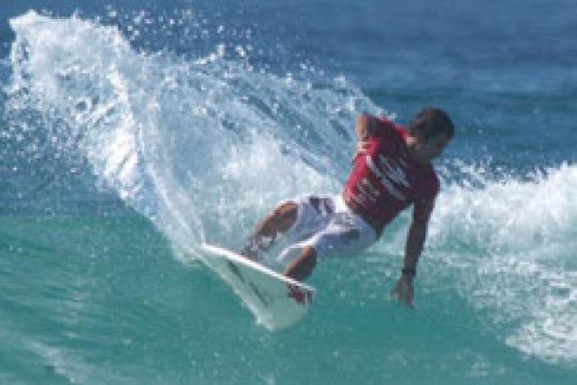 Patrick Beven, demi-finaliste du WQS Mormaii Pro 6 étoiles