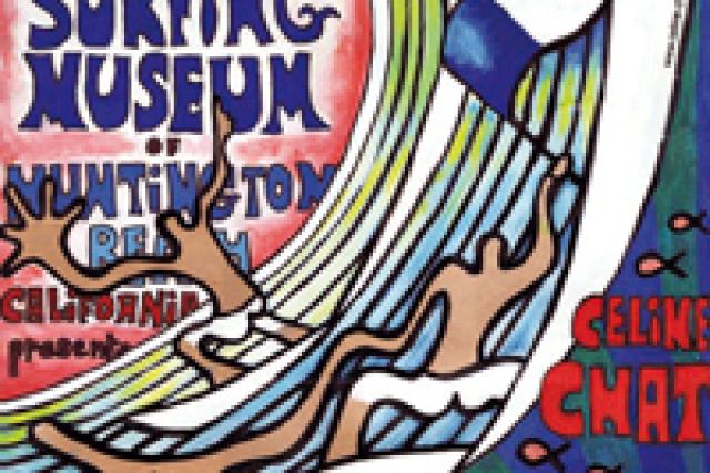 Céline Chat exposera tout l'été au Surfing Museum d'Huntington !