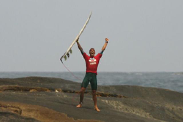 Michel Bourez 3ème du Rio Surf Pro International !