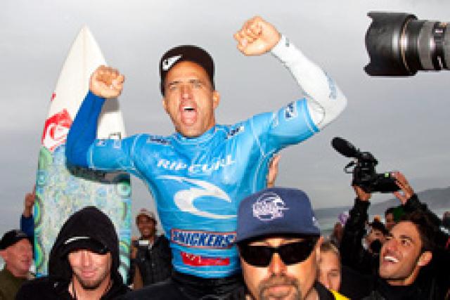 Kelly Slater sonne une nouvelle fois la cloche à  Bells Beach !