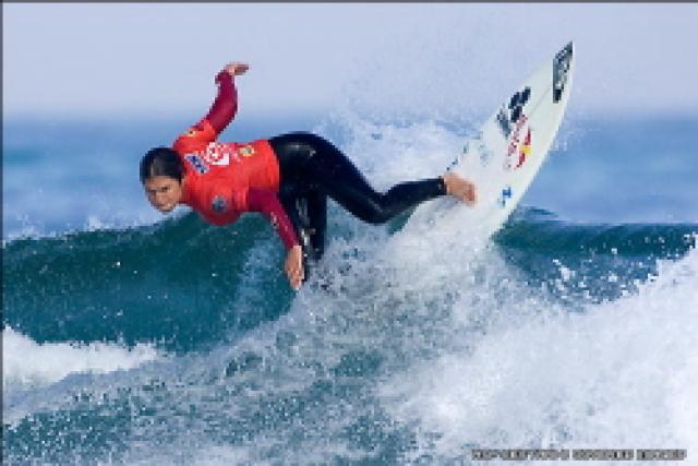 Retour au top de Sofia Mulanovich au Rip Curl Girls festival !